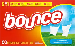 Bounce Ściereczki do suszarki 80 szt. świeży zapach
