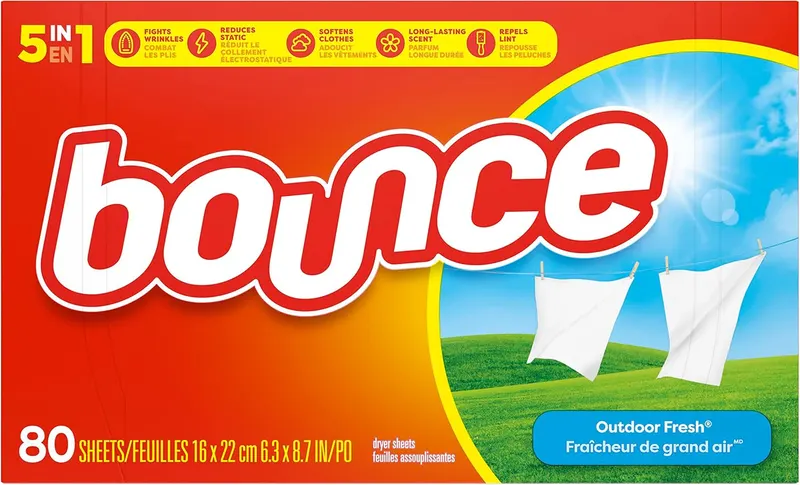 Bounce Ściereczki do suszarki 80 szt. świeży zapach