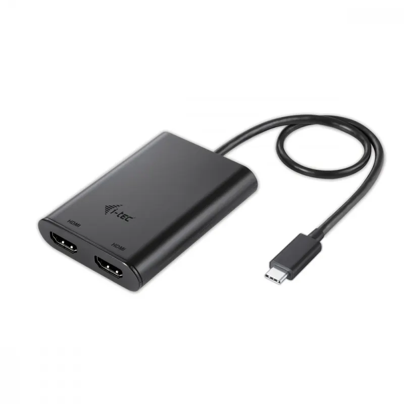 i-tec USB-C dual HDMI Video Adapter 2x HDMI PORT 4K Ultra HD kompatybilny z Thunderbolt3