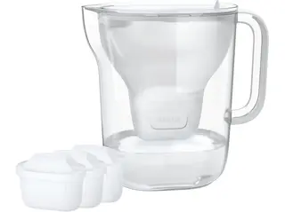 Dzbanek filtrujący BRITA Style Essential Cool + 3x Wkład MAXTRA PRO Przezroczysto-biały