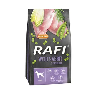 DOLINA NOTECI Rafi z królikiem  - sucha karma dla psa - 10kg