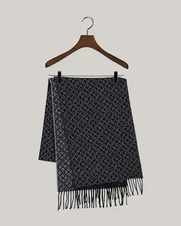 Gant Szaliki Unisex Granatowe