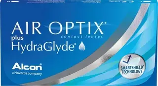 Soczewki kontaktowe Air Optix Plus HydraGlyde, 6 szt. Moc -2.25