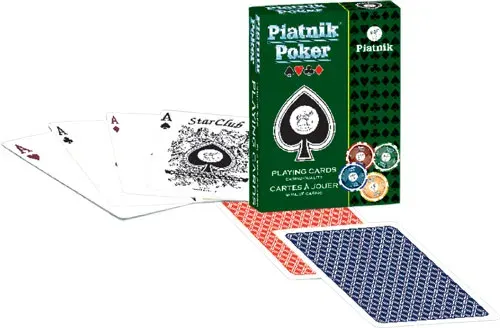 Poker, karty, Piatnik, 55szt.