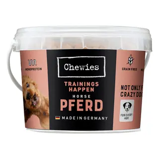 Chewies Monoprotein przysmak treningowy dla psa - Konina, 300 g
