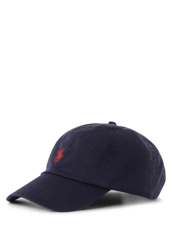 Polo Ralph Lauren czapka z daszkiem Mężczyźni Bawełna niebieski, ONE SIZE