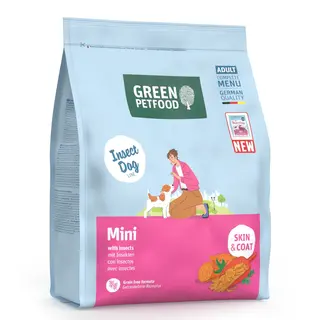 Green Petfood Mini, z owadami - 900 g