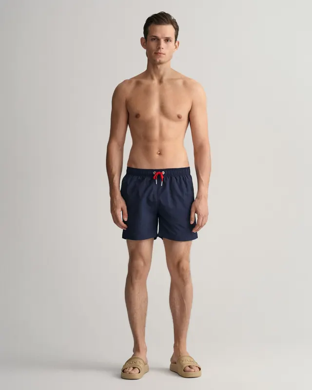 Gant Szorty Kąpielowe Męskie Classic Fit Granatowe