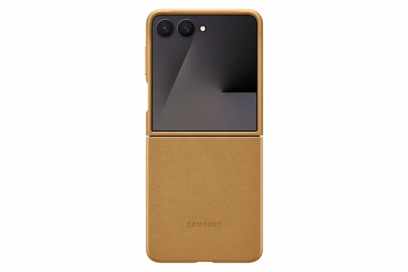Etui Samsung Kindsuit Case Galaxy Z Flip7 brązowe