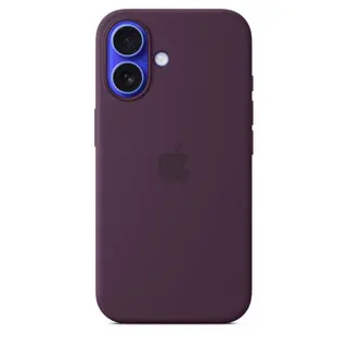 Etui silikonowe Apple MagSafe iPhone 16 dojrzała śliwka