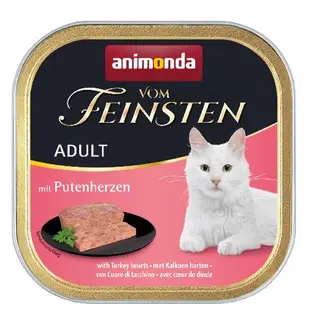 ANIMONDA Vom Feinsten Adult Serca indyka - mokra karma dla kota - 100g