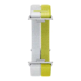 Pasek do WATCH FIT – Srebrno-zielony