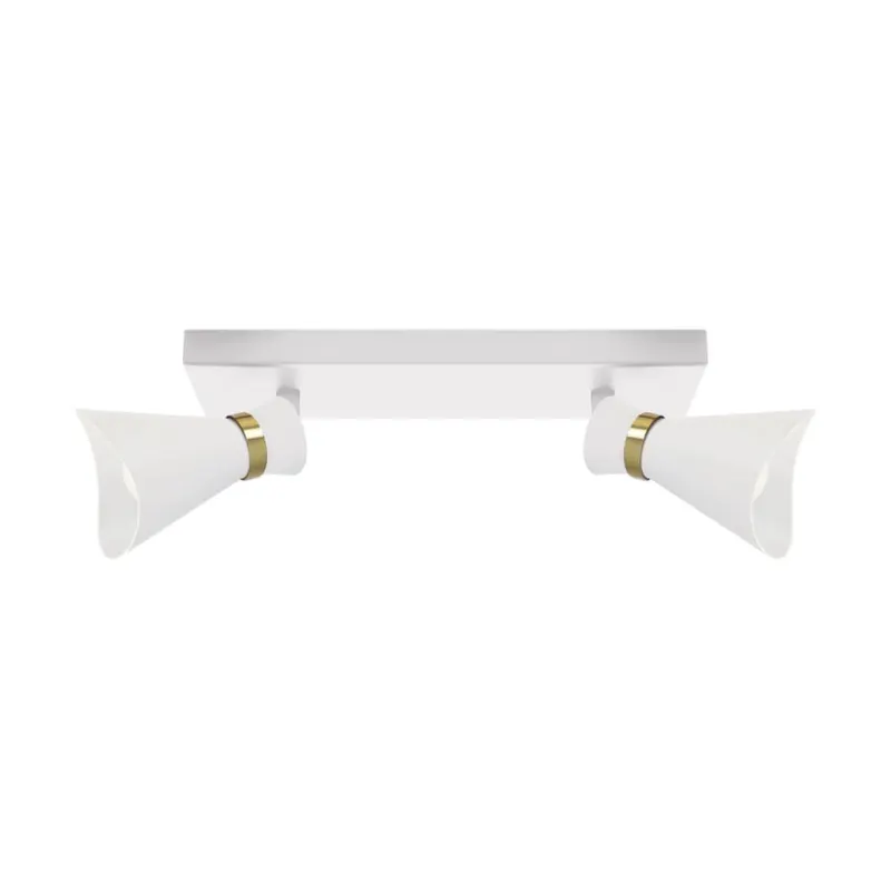 LORETA SPT E14 2L WHITE/GOLDEN