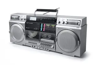 Muse Boombox M-380 GBS srebrny