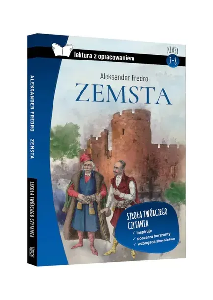 ZEMSTA LEKTURA OPRACOWANIE ALEKSANDER FREDRO OPRAWA MIĘKKA