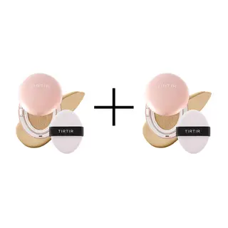 TIRTIR Mask Fit All-Cover Cushion Podkład w Kompakcie 24W Soft Beige 18g 1+1