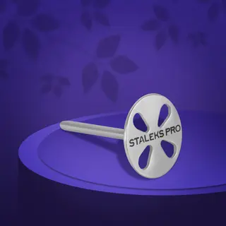 Wydłużony dysk STALEKS do pedicure PODODISC L EXPERT oraz zestaw pilników wymiennych 180 grit 5 szt (20 mm)