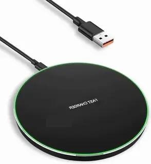 ŁADOWARKA BEZPRZEWODOWA INDUKCYJNA 15W 50G QI ULTRA CIENKA SMART TELEFON