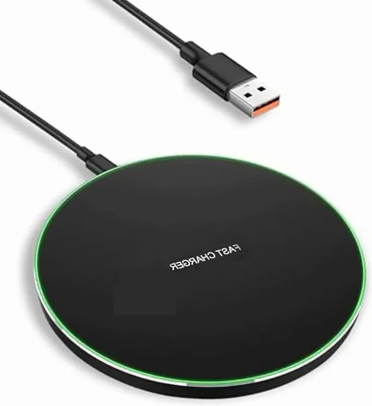 ŁADOWARKA BEZPRZEWODOWA INDUKCYJNA 15W 50G QI ULTRA CIENKA SMART TELEFON