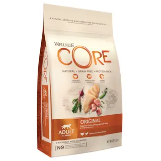 Wellness Core Cat Adult Original, indyk i kurczak - 4 kg