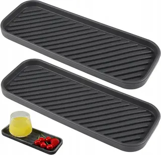 SILIKONOWA MATA OCIEKOWA ZLEWOZMYWAKA 23X9CM ANTYPOŚLIZGOWA 2 SZTUKI