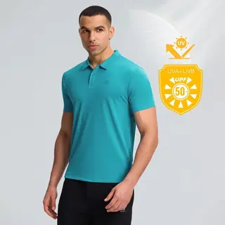 Pioneer Camp Men's Polo Shirts Short Sleeve - Casual & Breathable Golf Shirts for Men - Classic Quick-Dry Shirts with UPF 50+