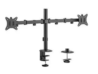 Gembird Ramię dla dwóch monitorów biurkowe (regulowane), 17 cale- 32 cale, do 9kg