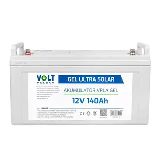 Akumulator ŻELOWY GEL PREMIUM 140Ah Volt ŁÓDŹ KAMPER DZIAŁKA UPS