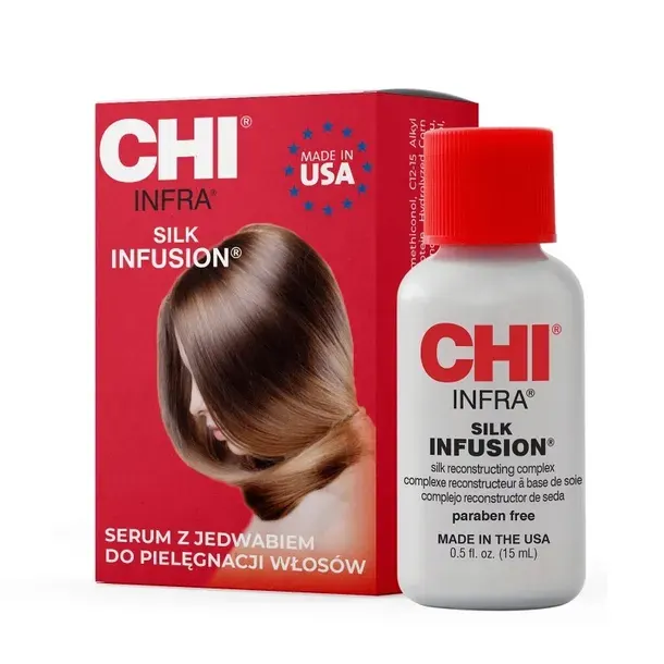 CHI Silk Infusion Naturalny jedwab do włosów 15ml