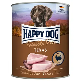 Happy Dog Sensible Pure, 6 x 800 g - Texas (Indyk)