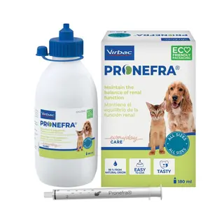 VIRBAC Pronefra Wsparcie nerek - suplementy dla psa i kota - 180ml