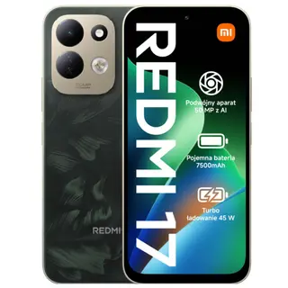 Smartfon Xiaomi Redmi 17 4/128GB 6.9” 120Hz Zielony