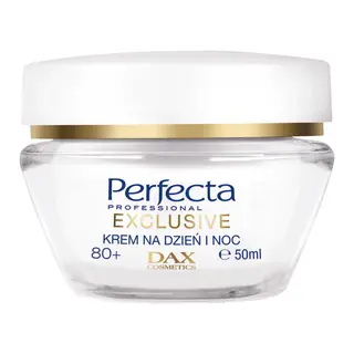 Perfecta Exclusive Diamentowa Odbudowa multiregenerujący krem przeciwzmarszczkowy 80+ z diamentem, złotem i ceramidami 50 ml
