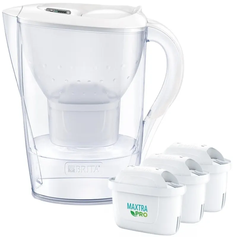 Dzbanek filtrujący Brita Marella Cool Biały + 3 wkłady Maxtra Pro Pure Performance