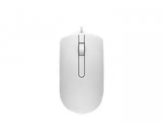 Dell Przewodowa mysz optyczna USB biała MS116