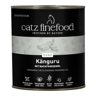 catz finefood Pure, 6 x 800 g - Kangur