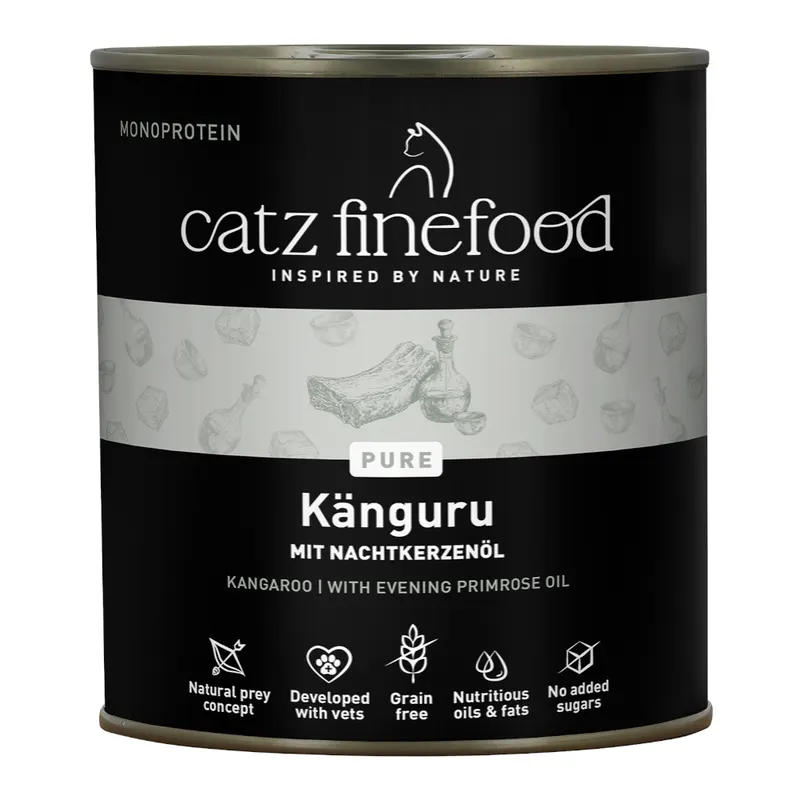 catz finefood Pure, 6 x 800 g - Kangur