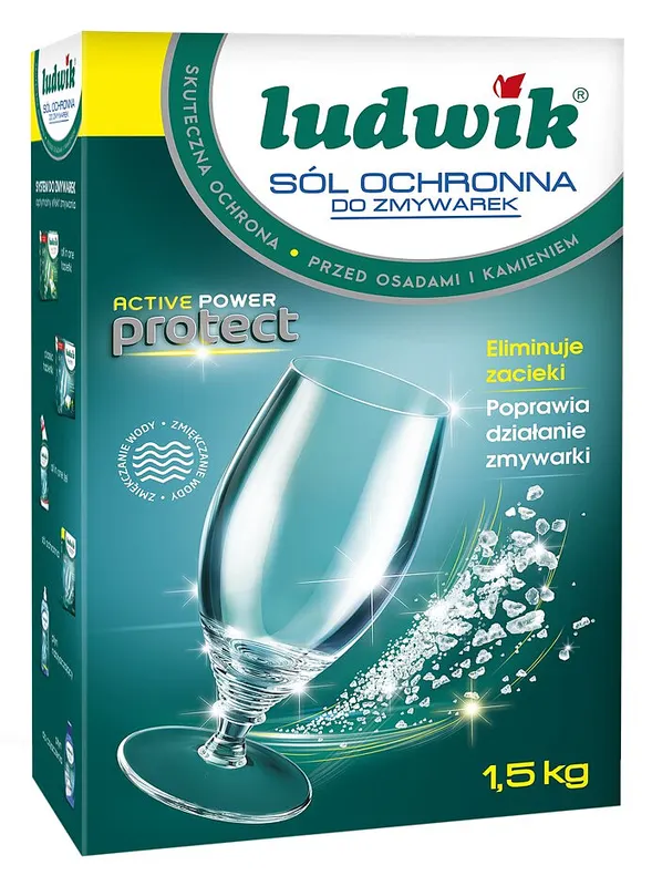 Sól ochronna do zmywarek Ludwik 1,5 kg