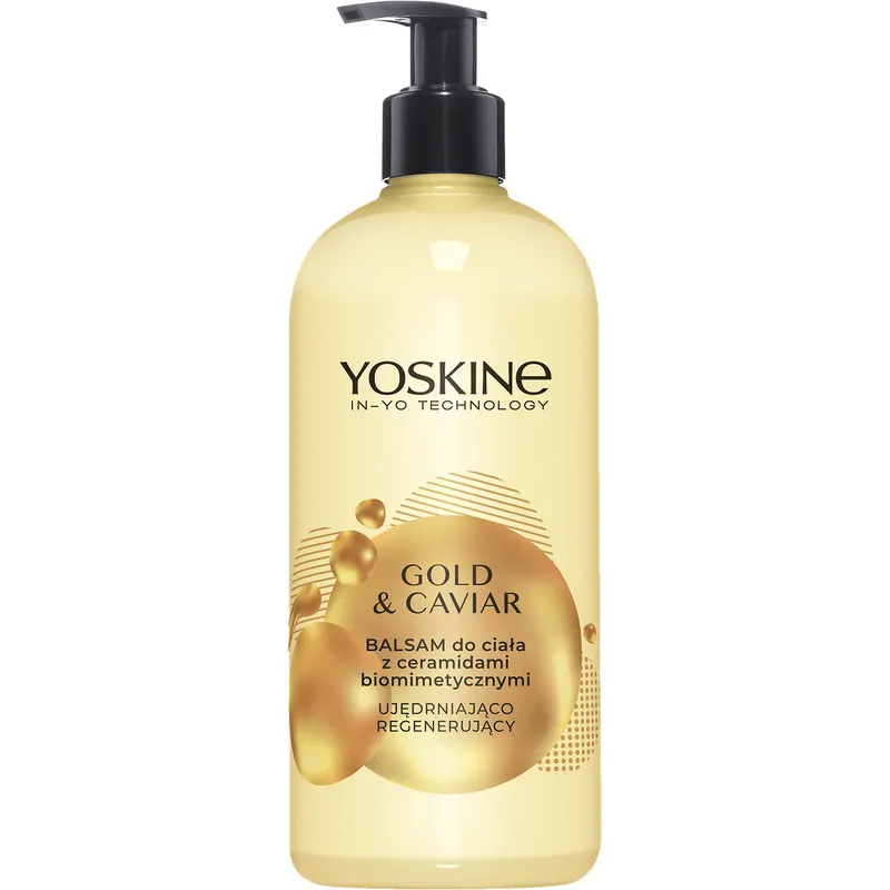 Yoskine Body Balsam do ciała z ceramidami biomimetycznymi GOLD & CAVIAR