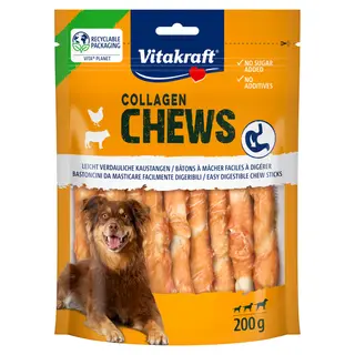 Vitakraft Chews Collagen Stick, kurczak - 8 x 200 g