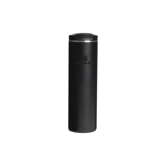 Kubek termiczny Stanley Transit Fliptop Black – 470 ml, czarny
