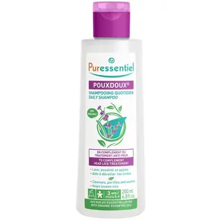 Puressentiel, Na wszy, Naturalny szampon do codziennego użycia o zapachu lawendy, 3+, 200 ml