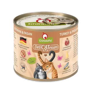 GRANATAPET DeliCATessen Indyk i bażant - mokra karma dla kota - 200g
