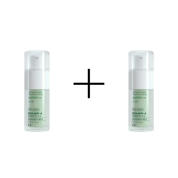 VT Cosmetics Cica Reti-A Essence 0.1 Wygładzająca Esencja do Twarzy 30ml 1+1