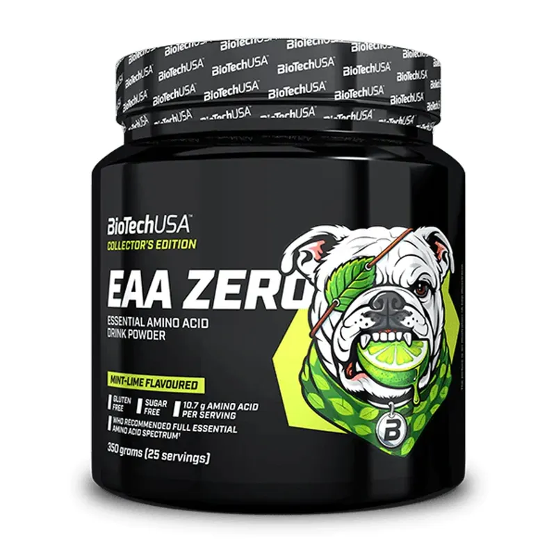 Aminokwasy BioTechUSA EAA ZERO 350g mint-lime