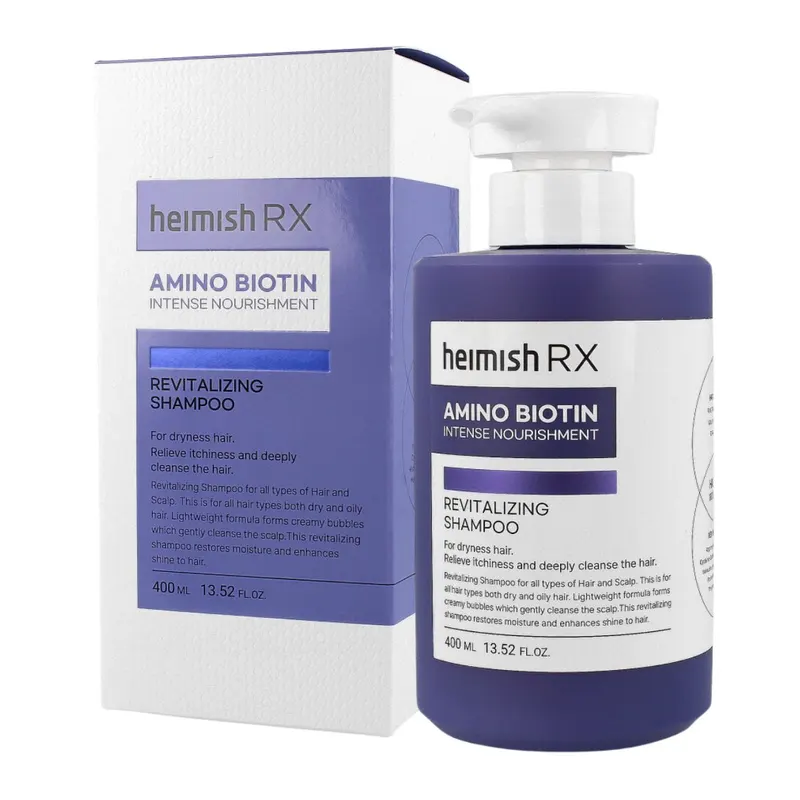 Heimish RX Amino Biotin Rewitalizujący Szampon do Włosów 400ml