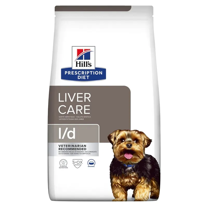 Hill's Prescription Diet Canine Liver Care l/d - sucha karma dla psa - 4 kg