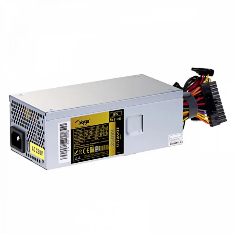 AKYGA Zasilacz TFX AK-T1-250 250W 80+ Gold