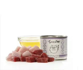 GUSSTO ŚWIEŻY INDYK Z KACZKĄ 6x 200g karma super prem