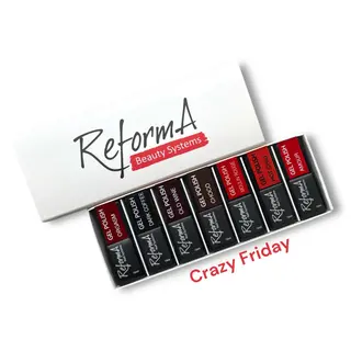 Zestaw lakierów hybrydowych "Crazy Friday", 7 x 10 ml